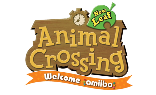  Logo du jeu Animal Crossing New Leaf - Welcome amiibo
