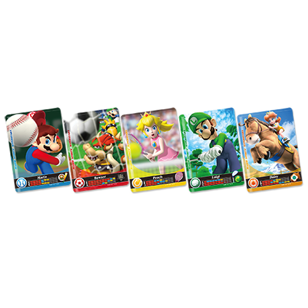 Cartes Mario Sports Superstars visible sur amiibo-collection.com